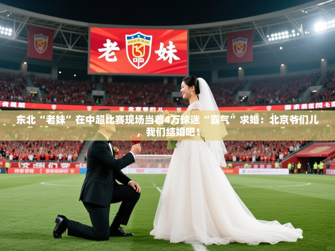 2025爱游戏体育平台官网东北“老妹”在中超比赛现场当着4万球迷“霸气”求婚：北京爷们儿，我们结婚吧！  第4张