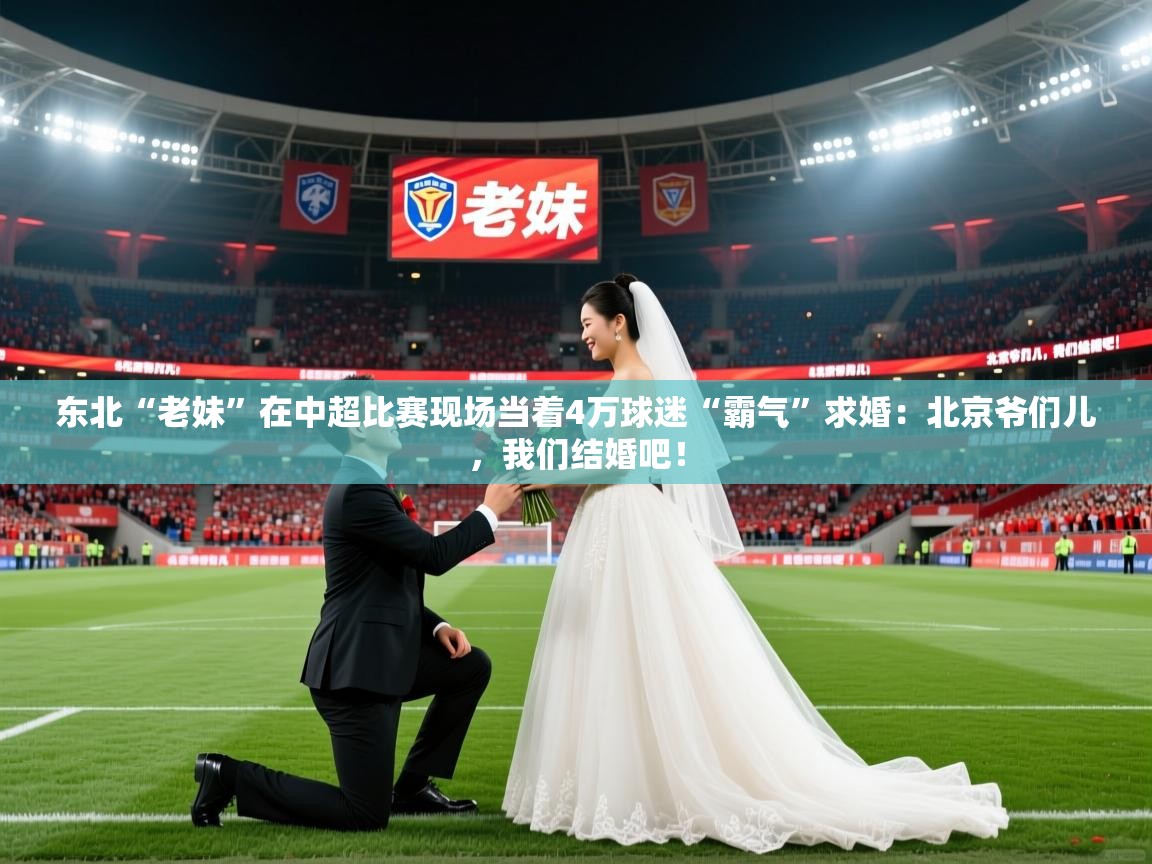 2025爱游戏体育平台官网东北“老妹”在中超比赛现场当着4万球迷“霸气”求婚：北京爷们儿，我们结婚吧！  第3张