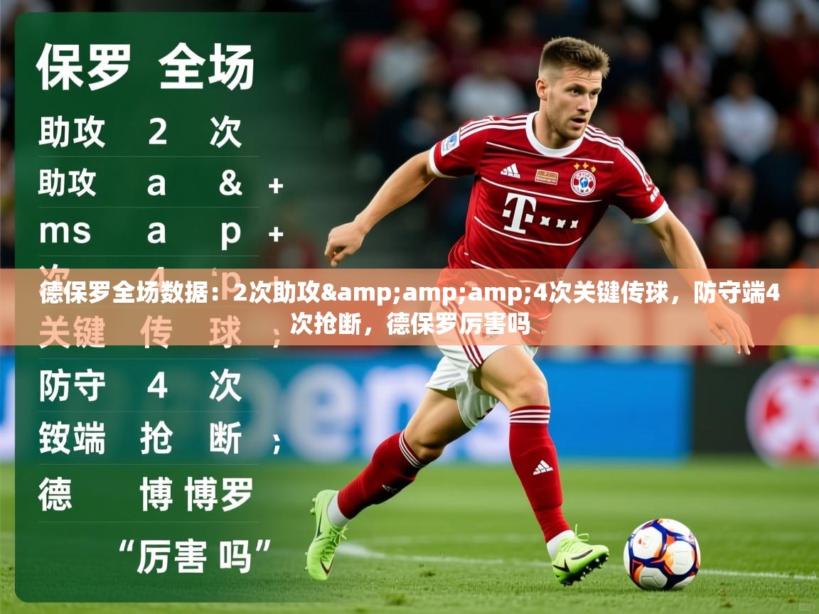 2025爱游戏体育app入口德保罗全场数据：2次助攻&amp;amp;4次关键传球，防守端4次抢断，德保罗厉害吗  第2张