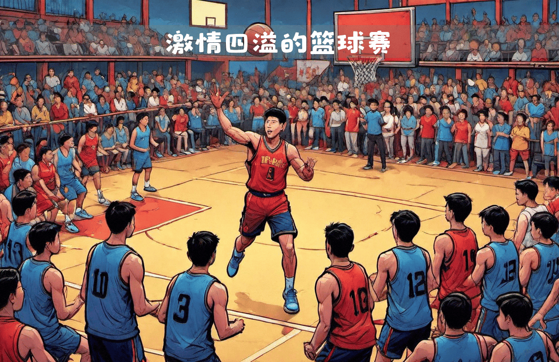 激情四射的篮球比赛，每位球员都在拼搏的简单介绍